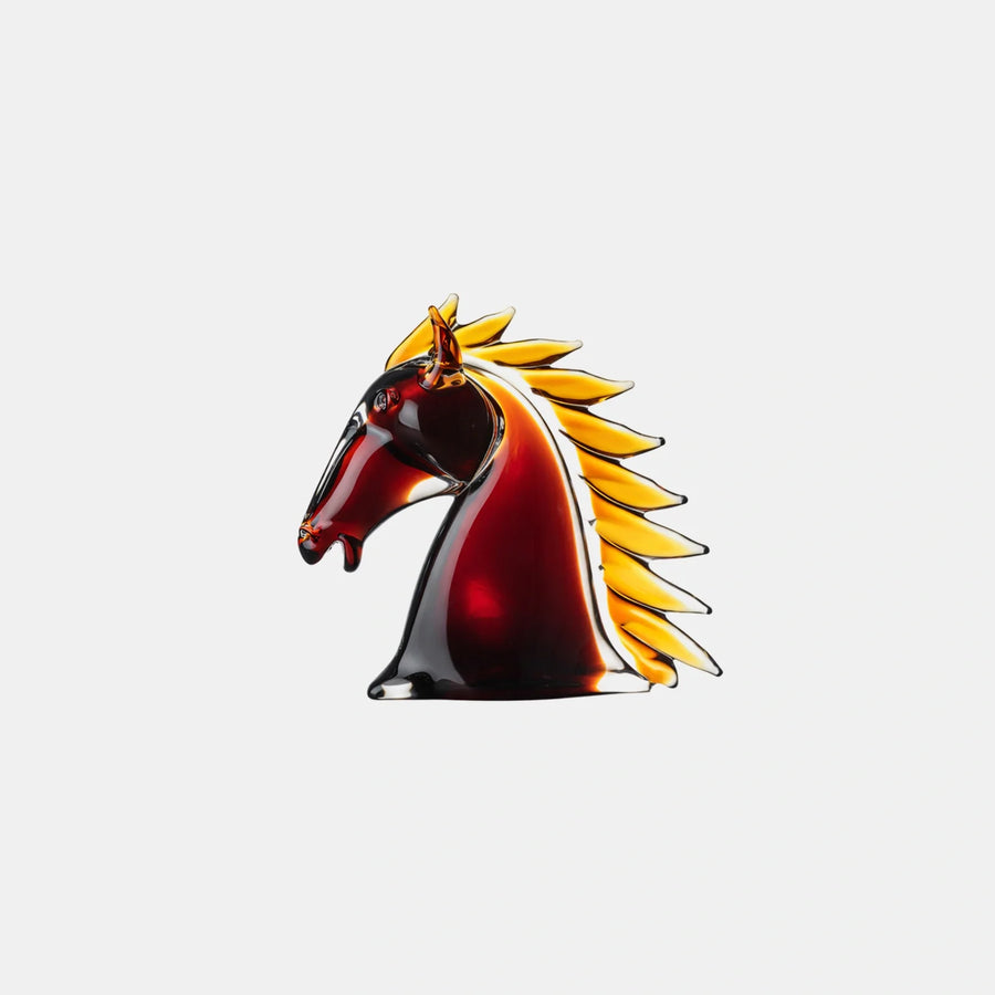 Horse’s Head Mini Amber – Earth Animals