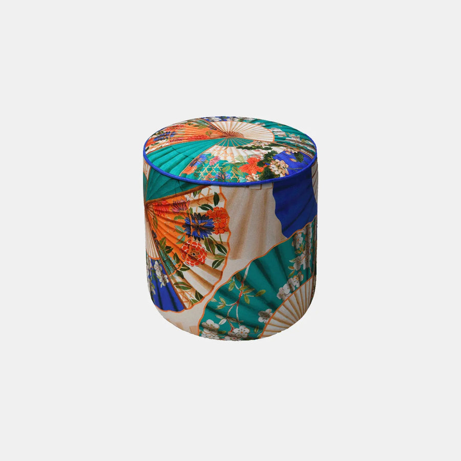 Velvet Pouff – Ventagli – Amprio Milano